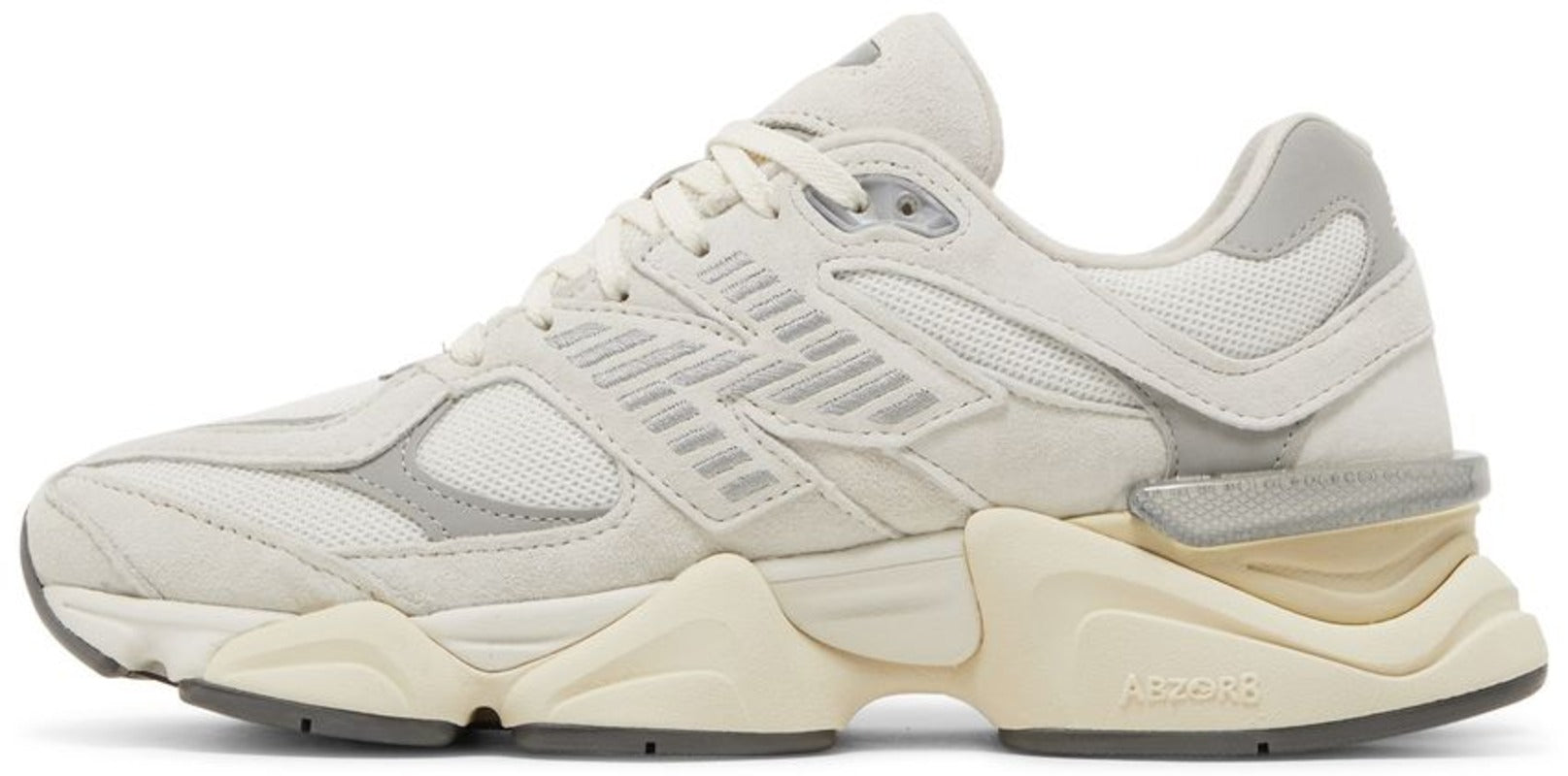 Кроссовки New Balance 9060 Sea Salt White — фото 2