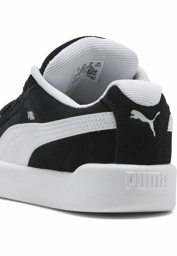Парковые кроссовки в стиле lifestyle, черные и белые Puma, Black- White — фото 4