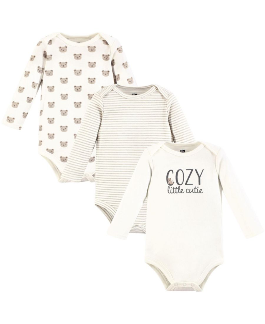 

Хлопковый комбинезон с длинными рукавами на каждый день Hudson Baby, Cozy cutie