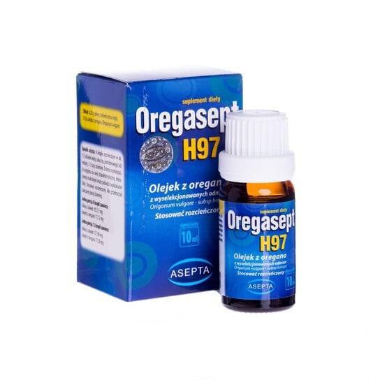 

Oregasept H97, масло орегано, 10 мл. Asepta