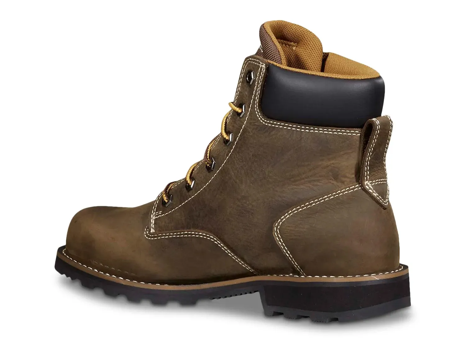 Ботинки Carhartt Frontier со стальным носком — женские, темно-коричневые — фото 4