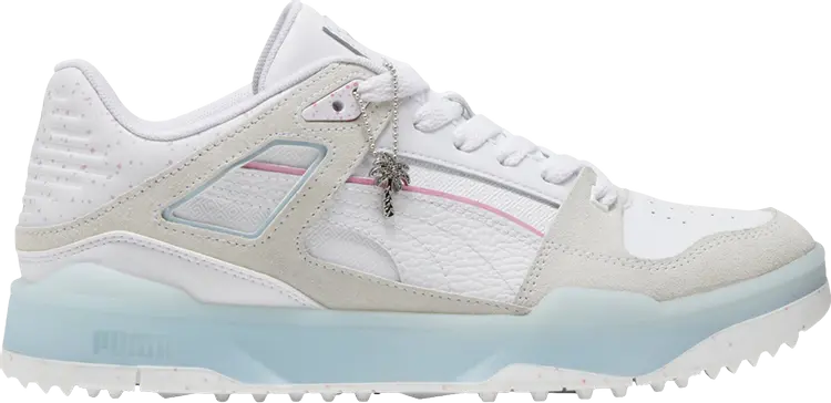 

Кроссовки Palm Tree Crew x Slipstream G Spikeless Golf 'White Pink Icing', белый