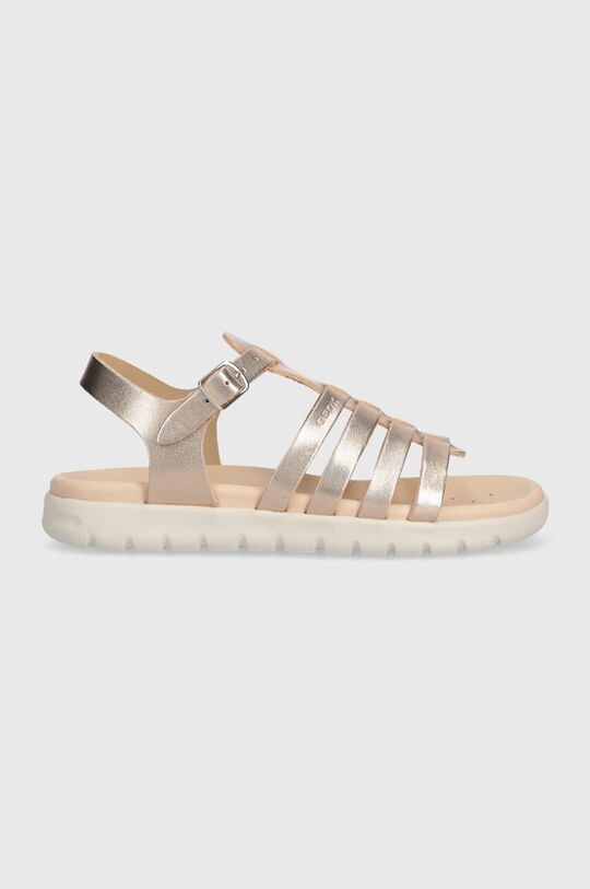 

Geox Детские кожаные сандалии SANDAL SOLEIMA, золотой