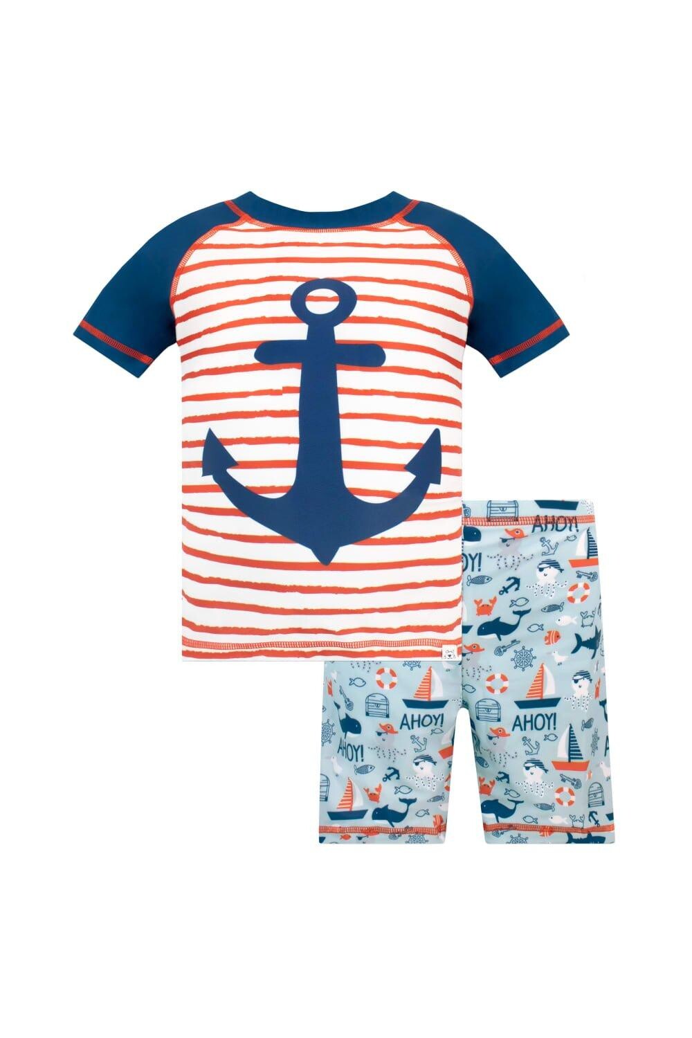 

Комплект для плавания из 2 предметов Sailor Harry Bear, синий