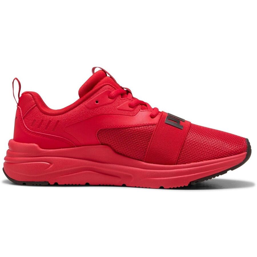 Кроссовки Puma Softride Wired 2, красные, унисекс — фото 4