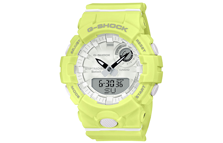 

Женские часы G-SQUAD серии белые GMA-B800-9A CASIO