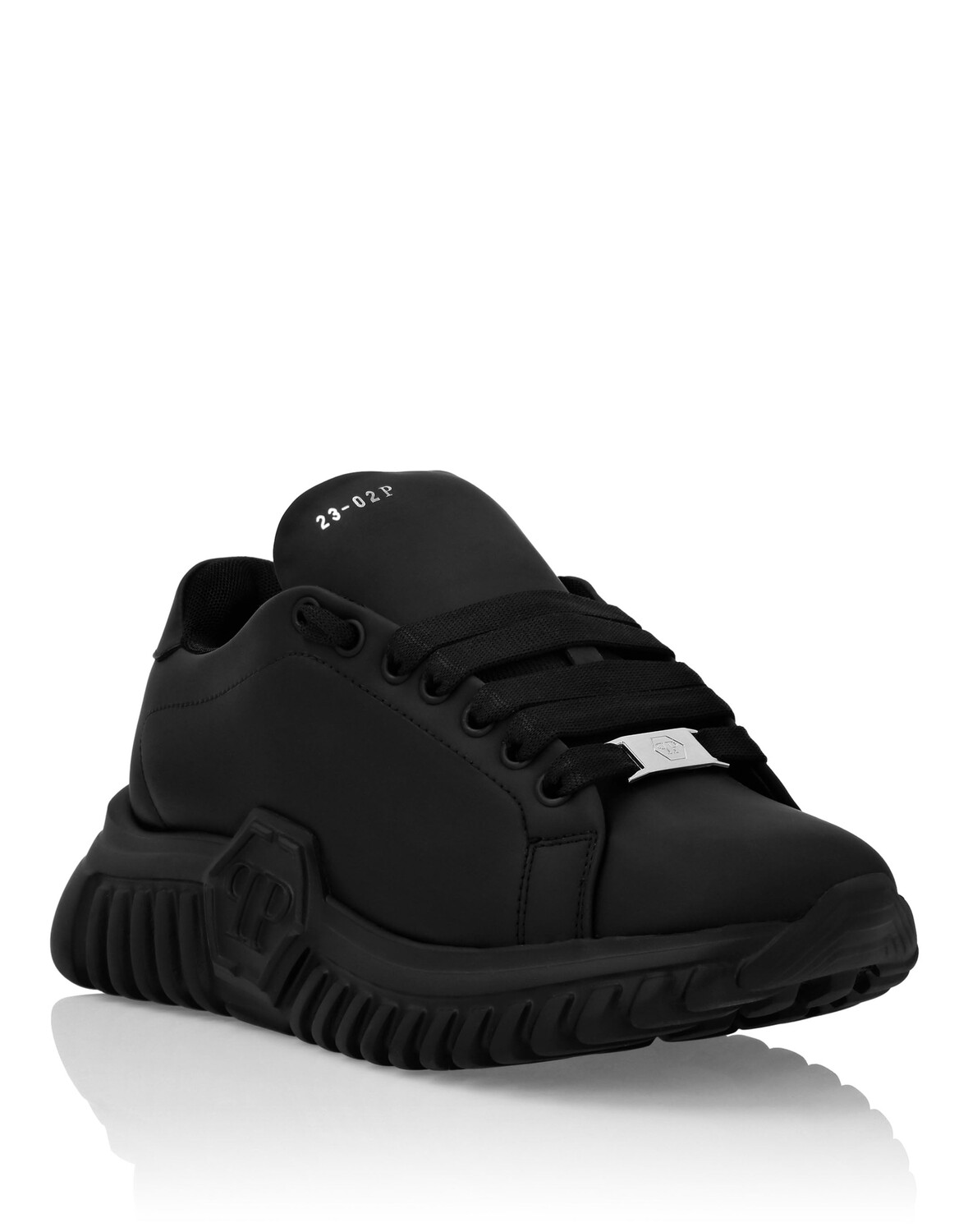 

КРОССОВКИ LO-TOP SUPERSONIC Philipp Plein, черный