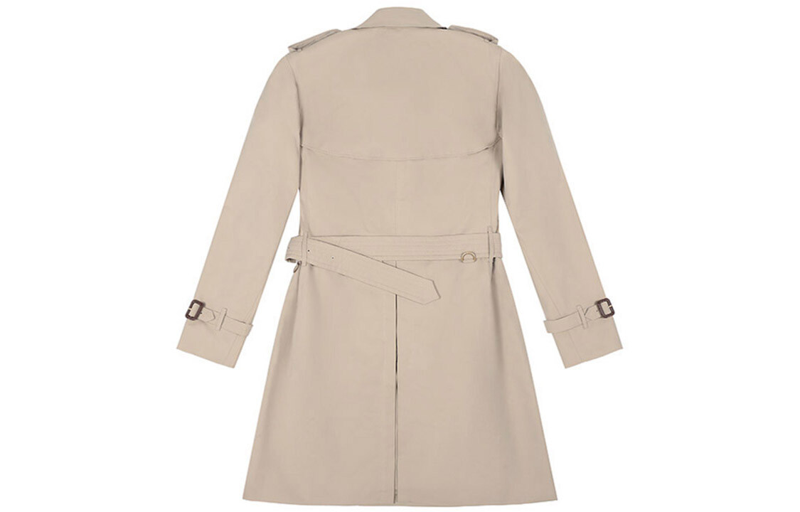 Пальто мужское Burberry, медовый — фото 2