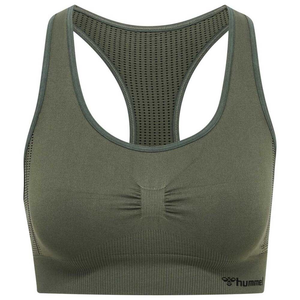 

Спортивный топ Hummel Shaping Seamless, зеленый