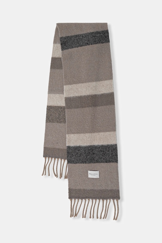 

Шарф с шерстью Marc O'Polo, бежевый