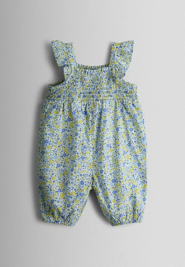 Комбинезон стандартного кроя с присборенной отделкой Jojo Maman Bébé, Blue — фото 4