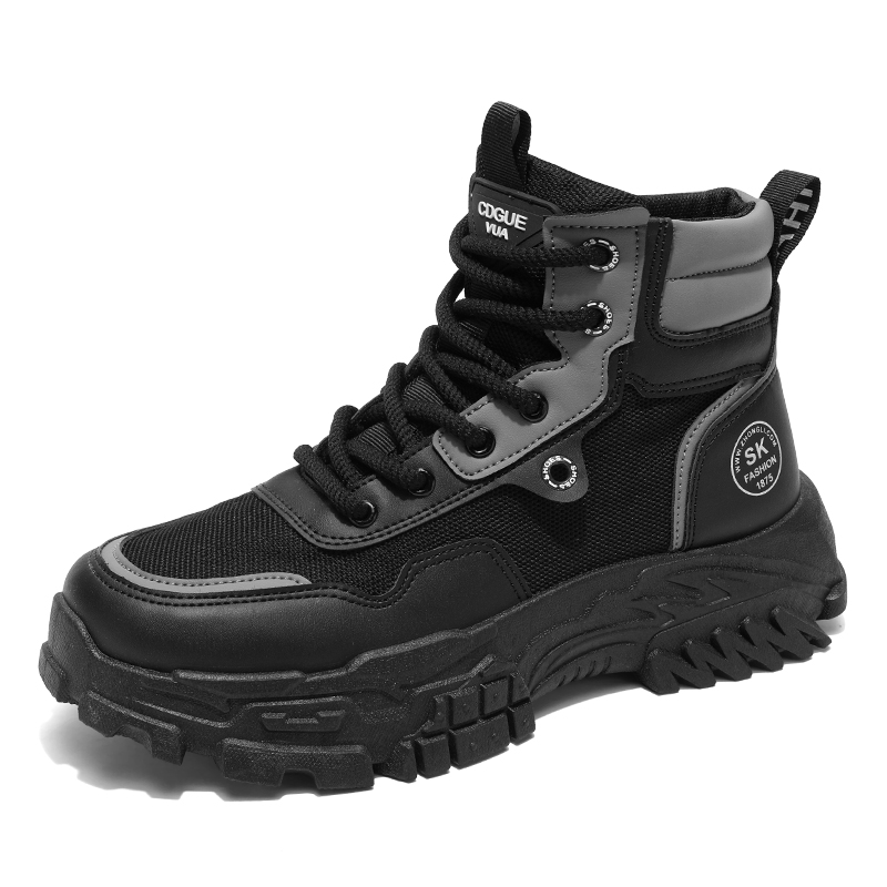 

Green feet Мужские мартинсы 10 см черные, цвет Black