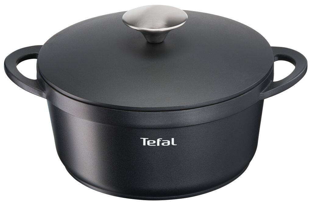 

Кастрюля Tefal Trattoria с литой крышкой, 20см, 2,55л, литой алюминий