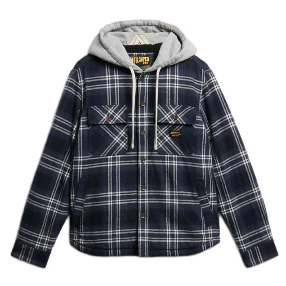 

Рубашка Superdry Surplus, синий