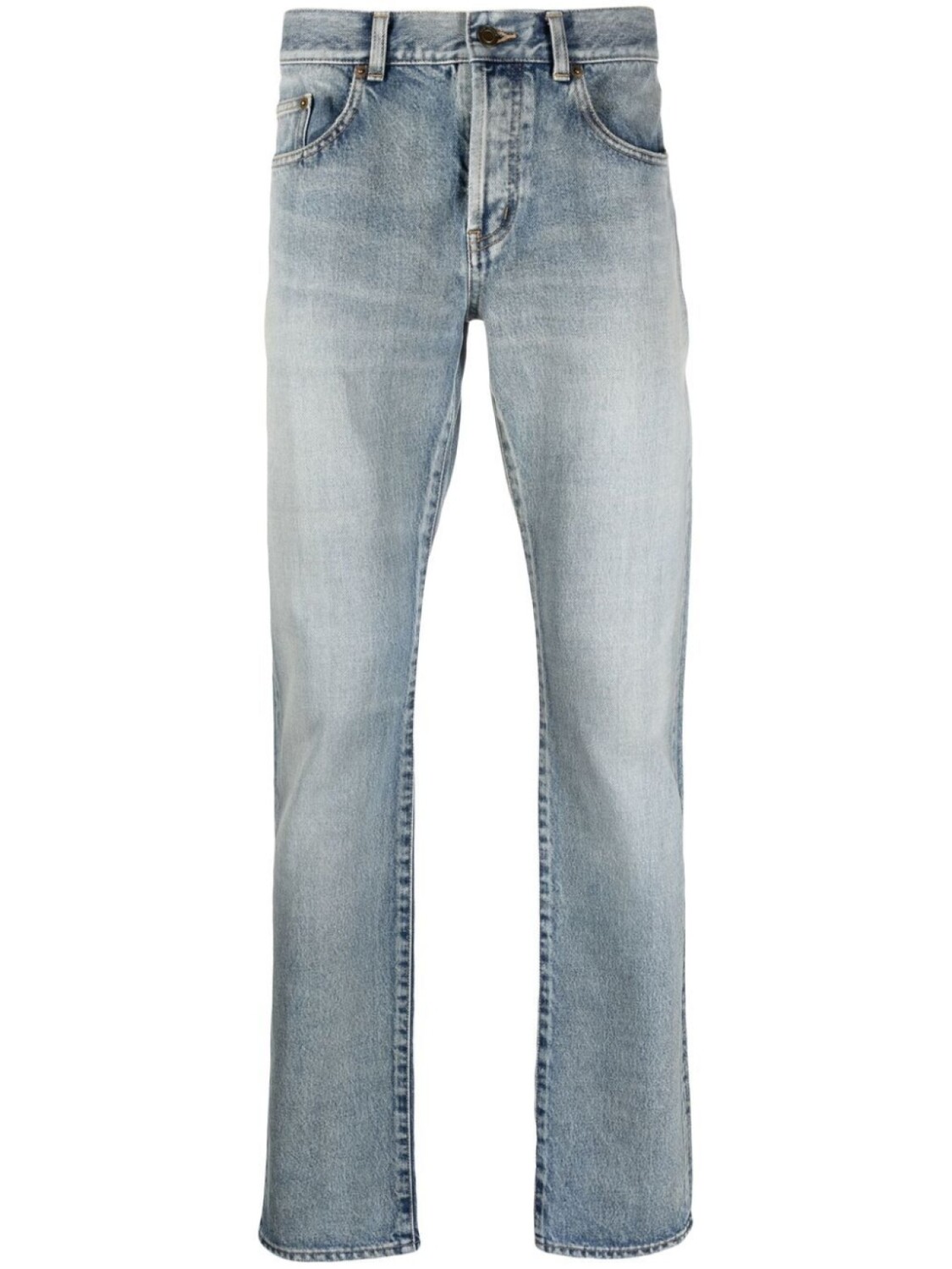 

Saint Laurent узкие джинсы, синий