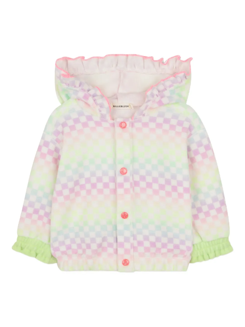 

Худи с оборками Billieblush, белый