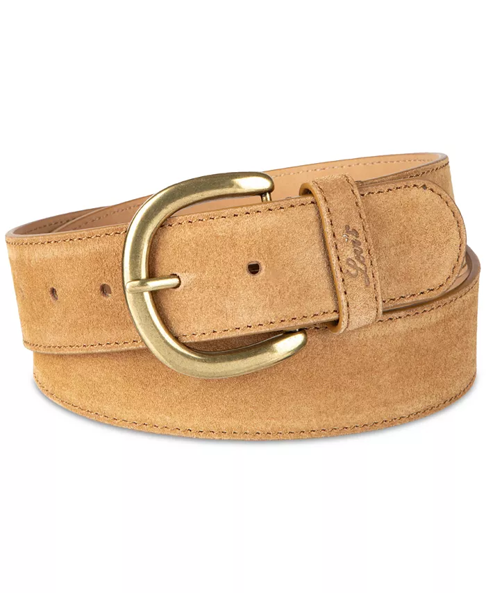 

Повседневный ремень со строченным краем Levi'S, загар/бежевый