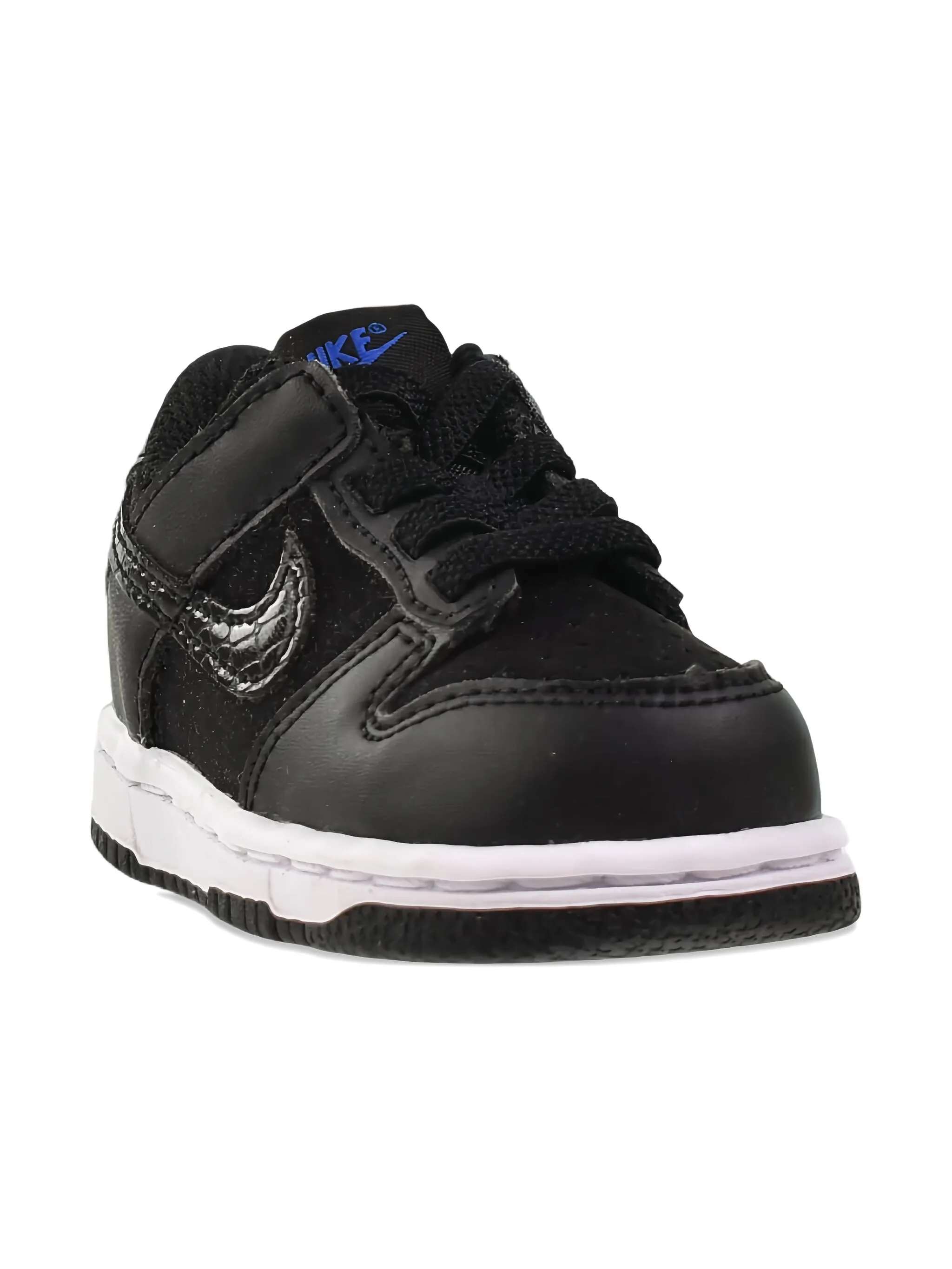 

Кроссовки Dunk Low SE Black/Black/White/Game Royal Nike Kids, черный