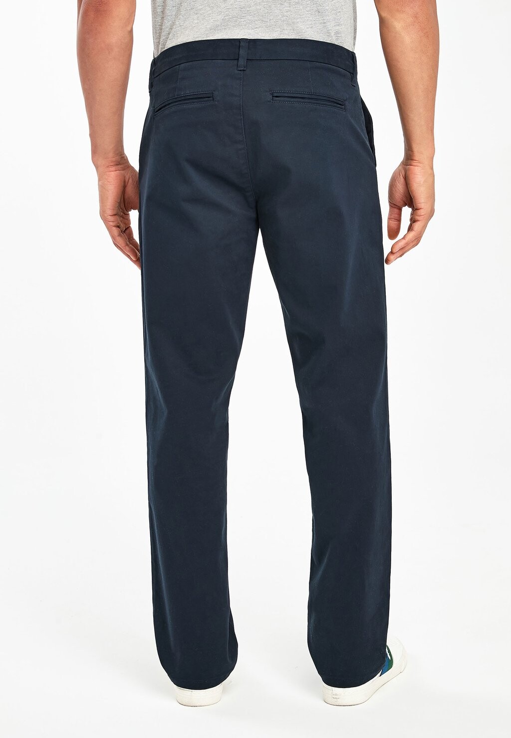 Чиносы RELAXED FIT STRETCH Next, синий — фото 2