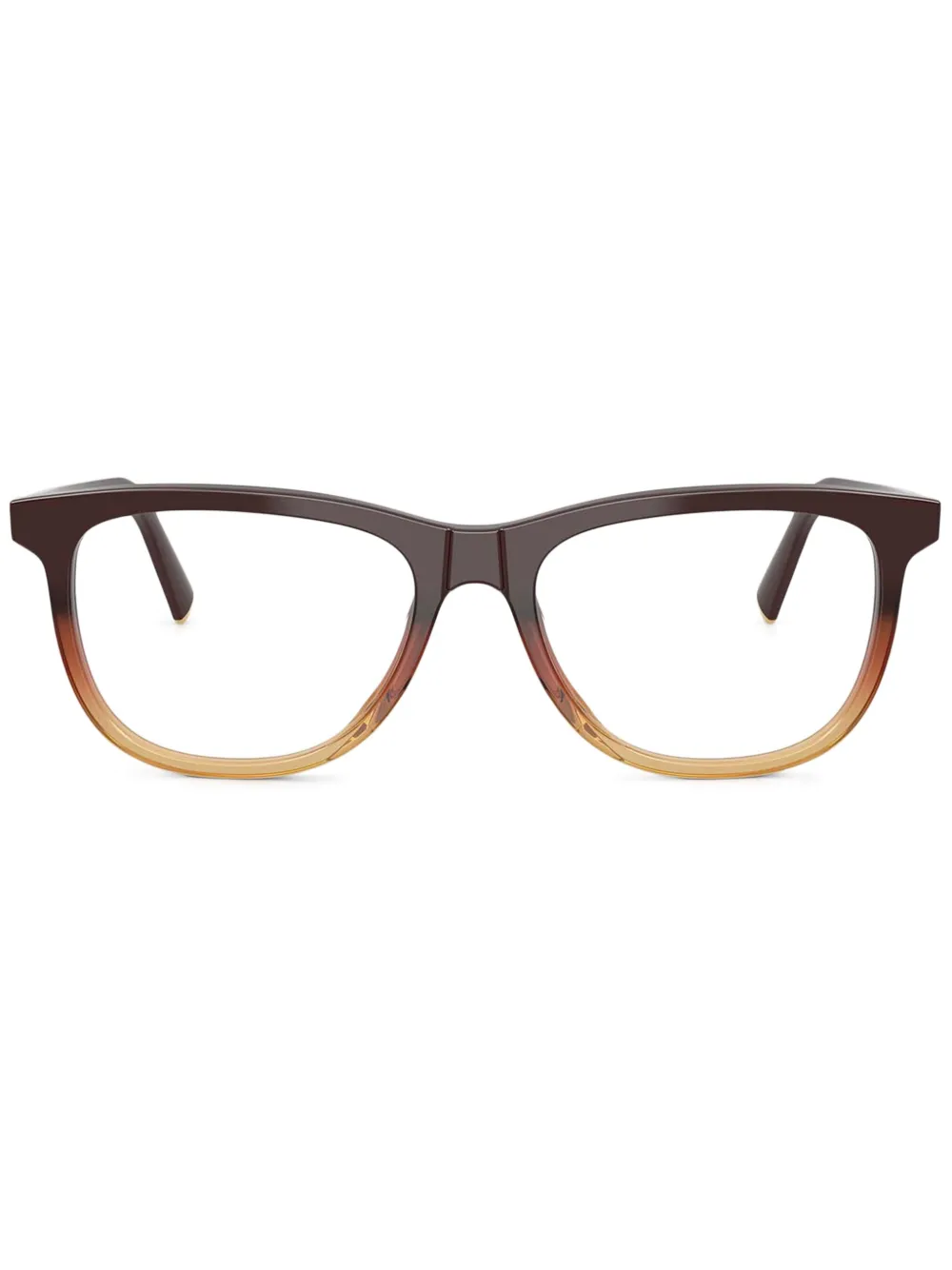 

Очки в круглой оправе MIU MIU, коричневый