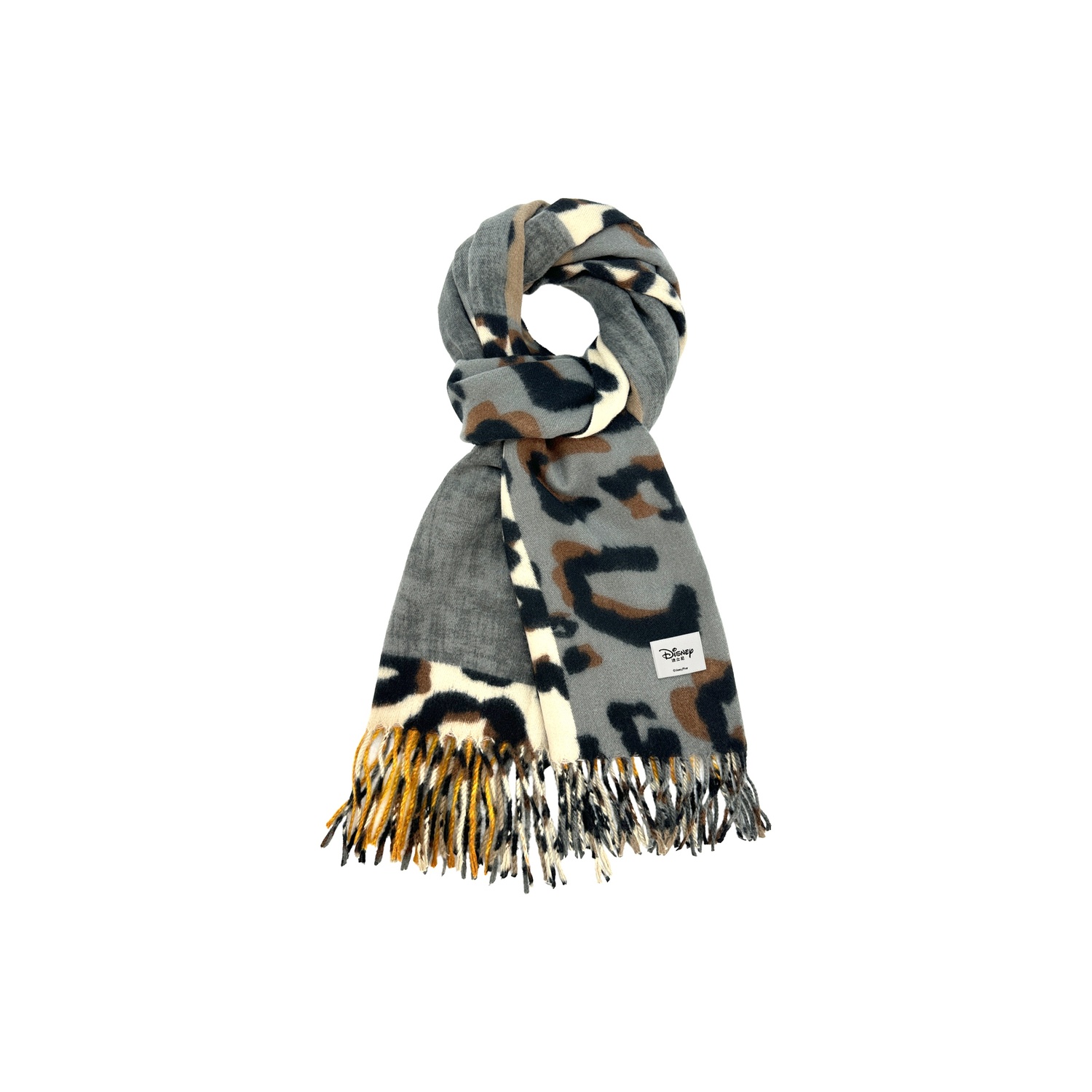 

Disney Вязаный шарф унисекс, Black Gray