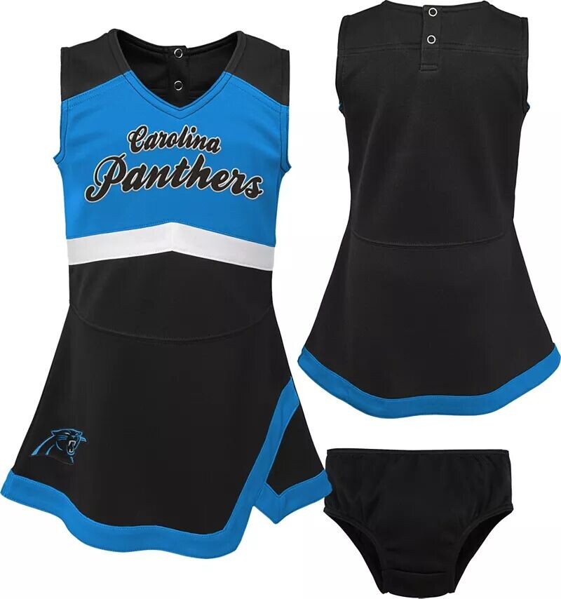 

Nfl Team Apparel Для малышей Платье в стиле Carolina Panthers Cheer