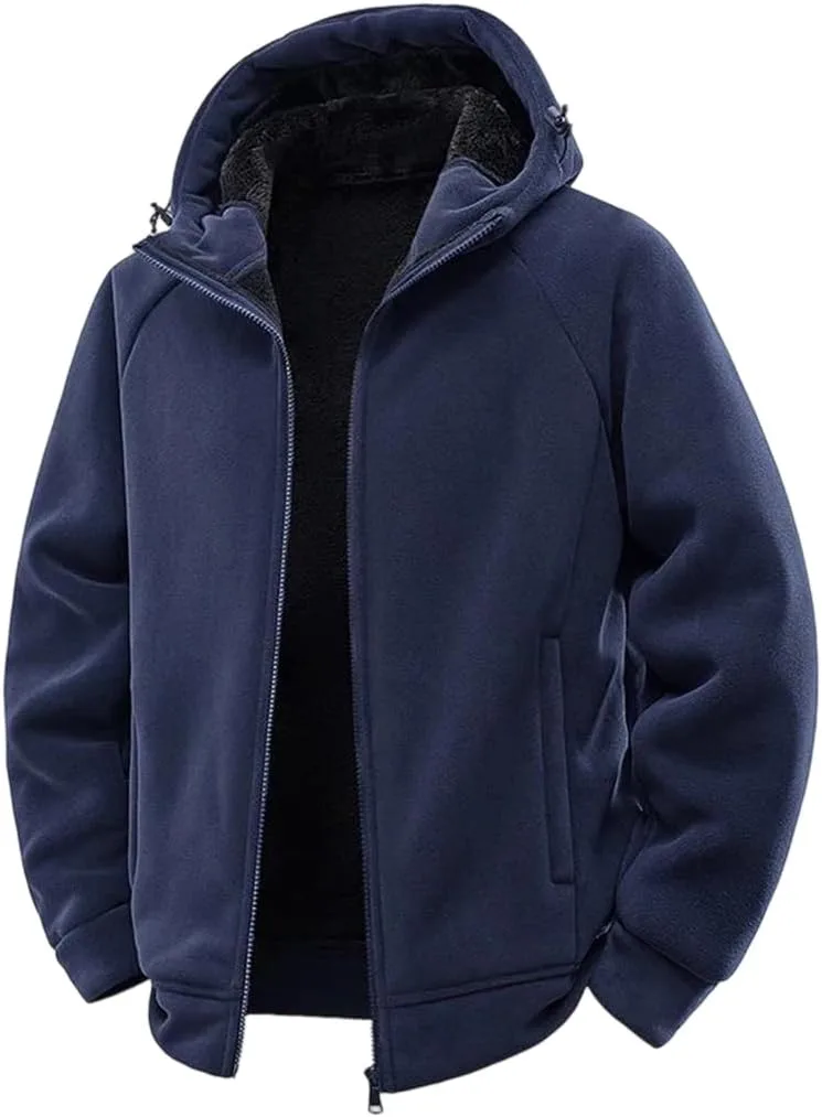 

Мужская толстовка Polar Fleece с капюшоном, утепленная