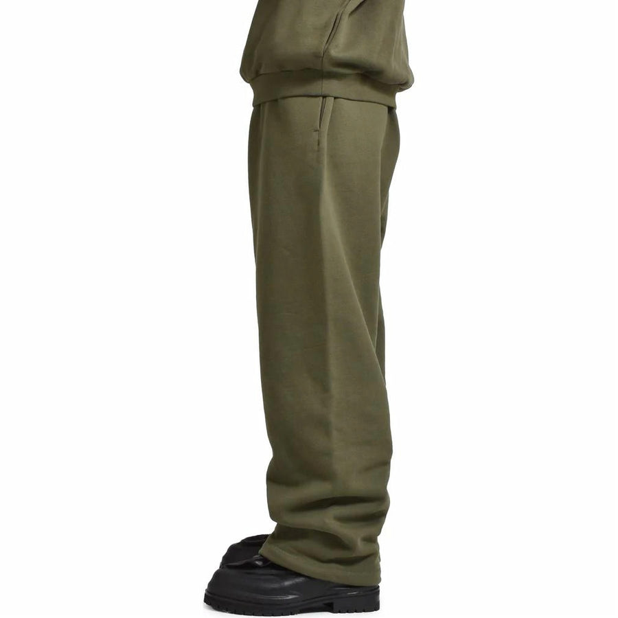 Спортивные брюки Fear of God Essentials Fall24 BACK TO SCHOOL Fleece Relaxed Sweatpant 'Olive', оливкого-зеленый — фото 4