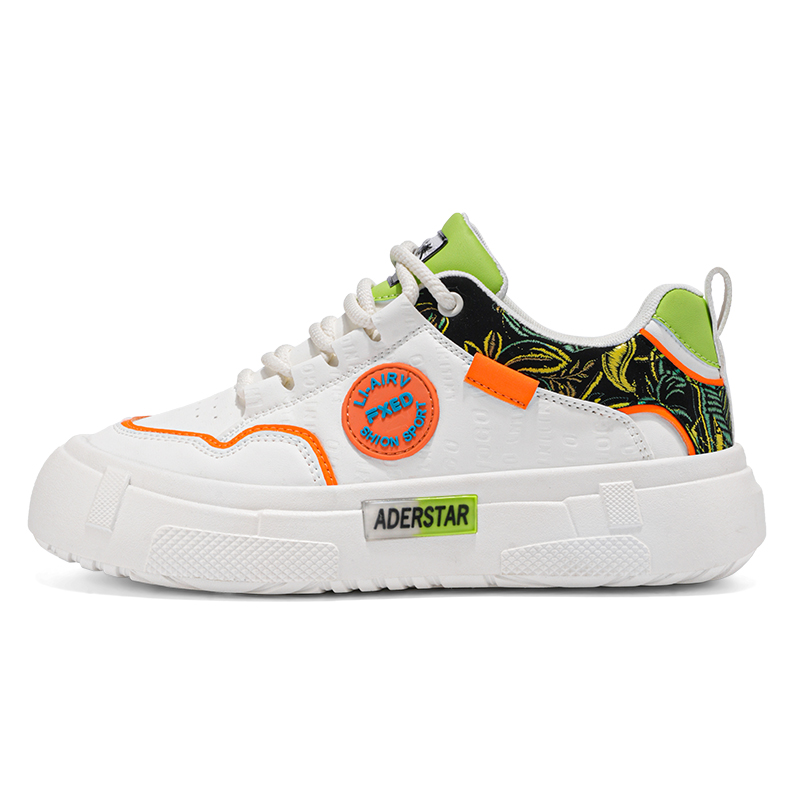 

Sportful Низкие повседневные кроссовки мужские бело-оранжевые, цвет White Orange