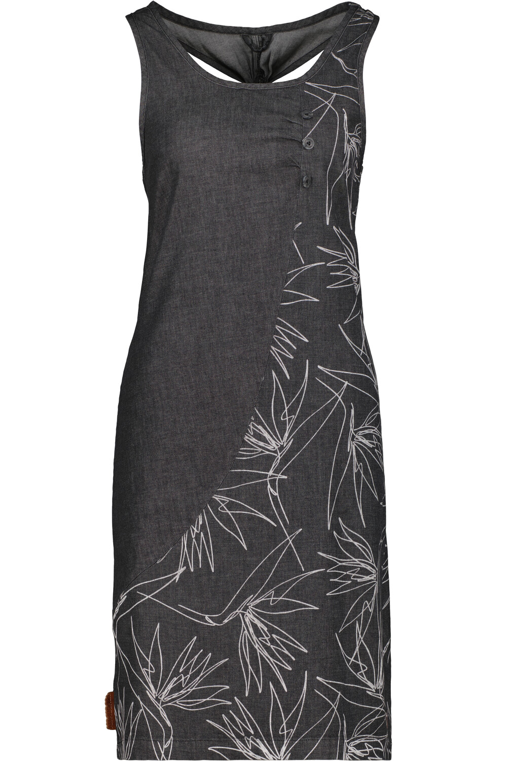 

Платье alife and kickin Blusen, Jersey, Mini, Shirt, Sommer, Strand CameAK B, черный