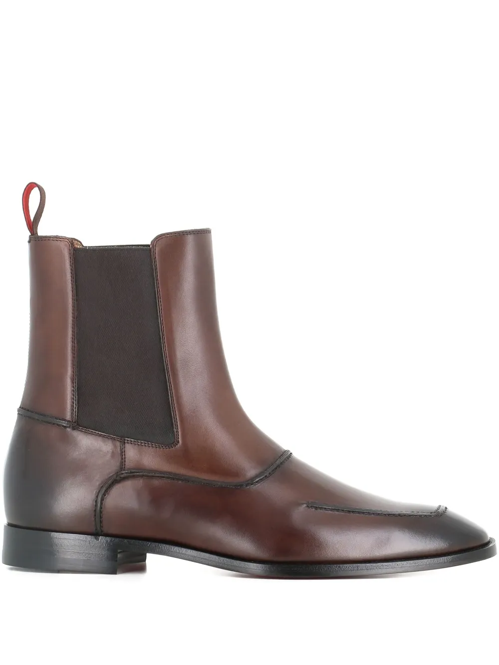 

Кожаные сапоги Serchelsea Christian Louboutin, коричневый