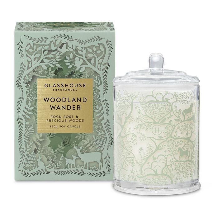 

Свеча Glasshouse Fragrances Woodland Wander, 13,4 унции, зеленый