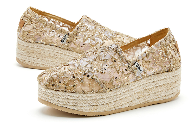 Женская обувь Joy&Mario Platform Shoes Women's, цвет Gold — фото 3