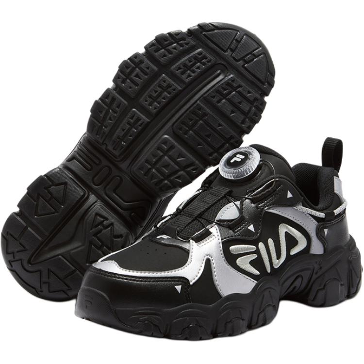 Детские кроссовки Fluid Low top FILA KIDS, черный-BS — фото 3