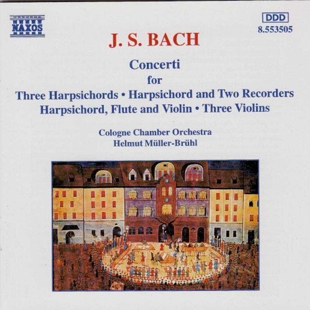 

Диск CD Multiple Concertos - J.S. Bach