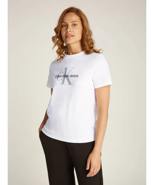 

Футболка Regular fit Calvin Klein Jeans, белый