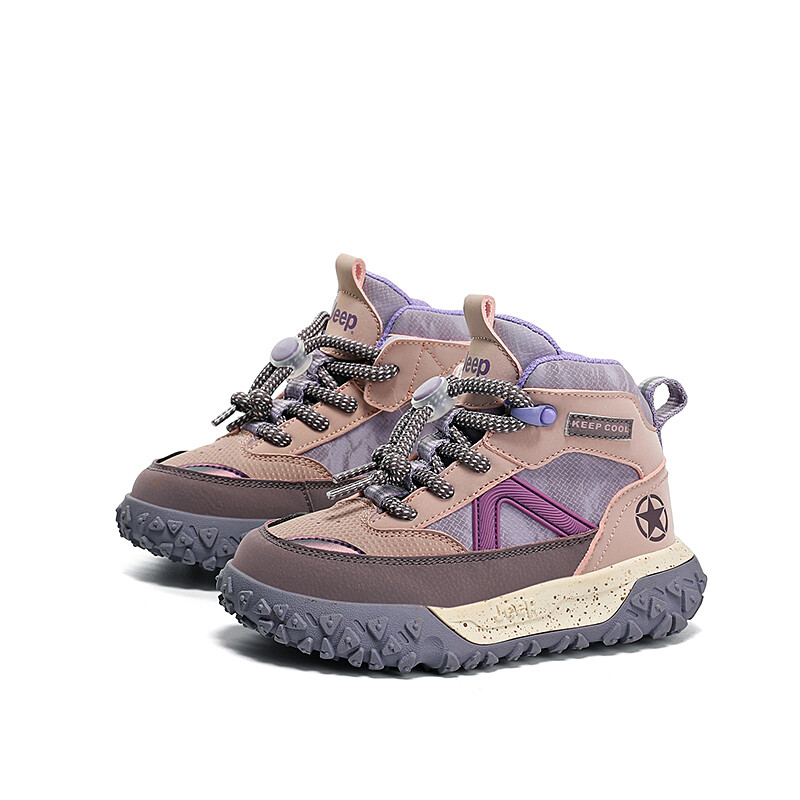 Кроссовки Jeep Kids Lifestyle Shoes Kids Mid-top Purple, фиолетовый — фото 2
