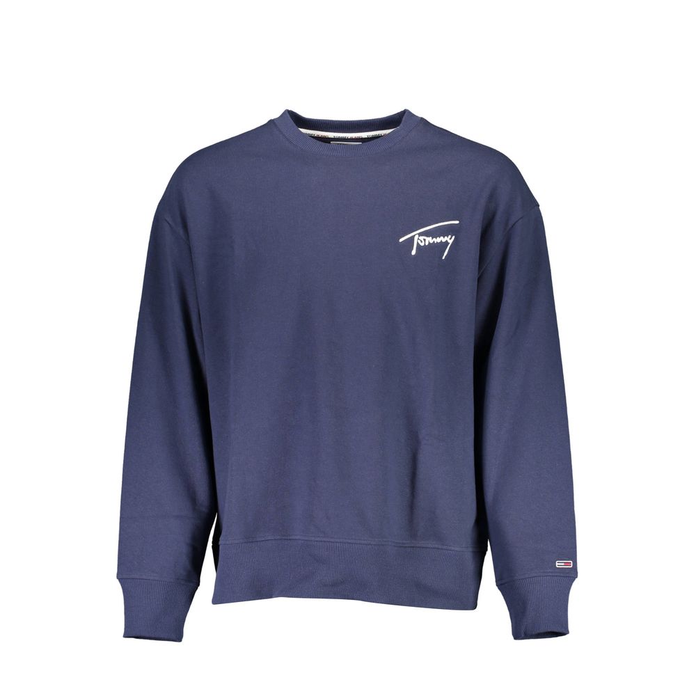 

Синий хлопковый мужской свитер Tommy Hilfiger