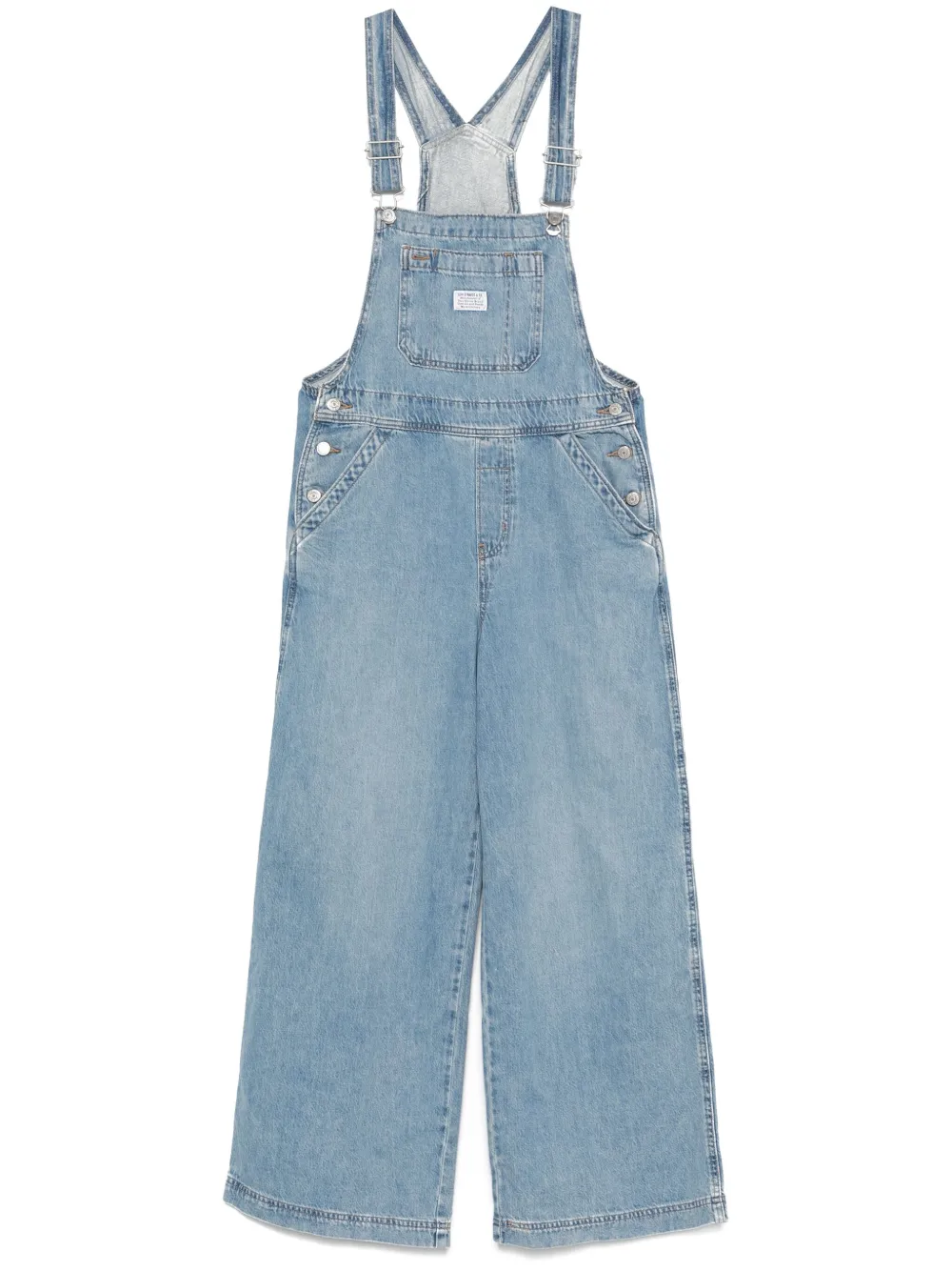 

Комбинезон с нашивкой-логотипом Levi's, синий