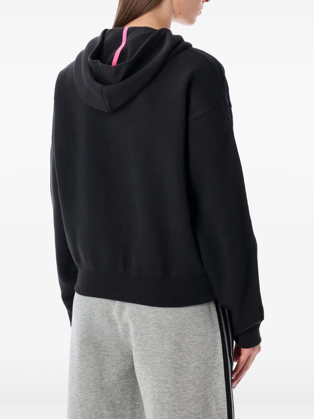 Толстовка на молнии Adicolor с тремя полосками Adidas Originals, черный — фото 2