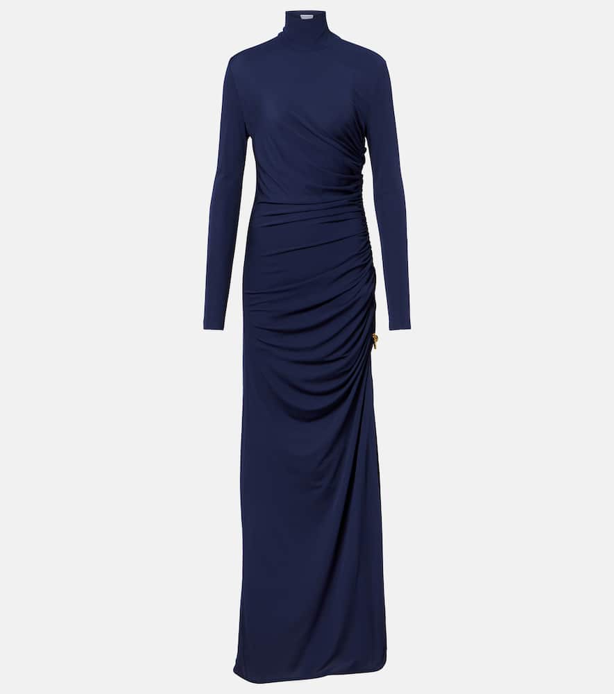 

Платье из джерси с узлом и драпировкой Bottega Veneta, Abyss