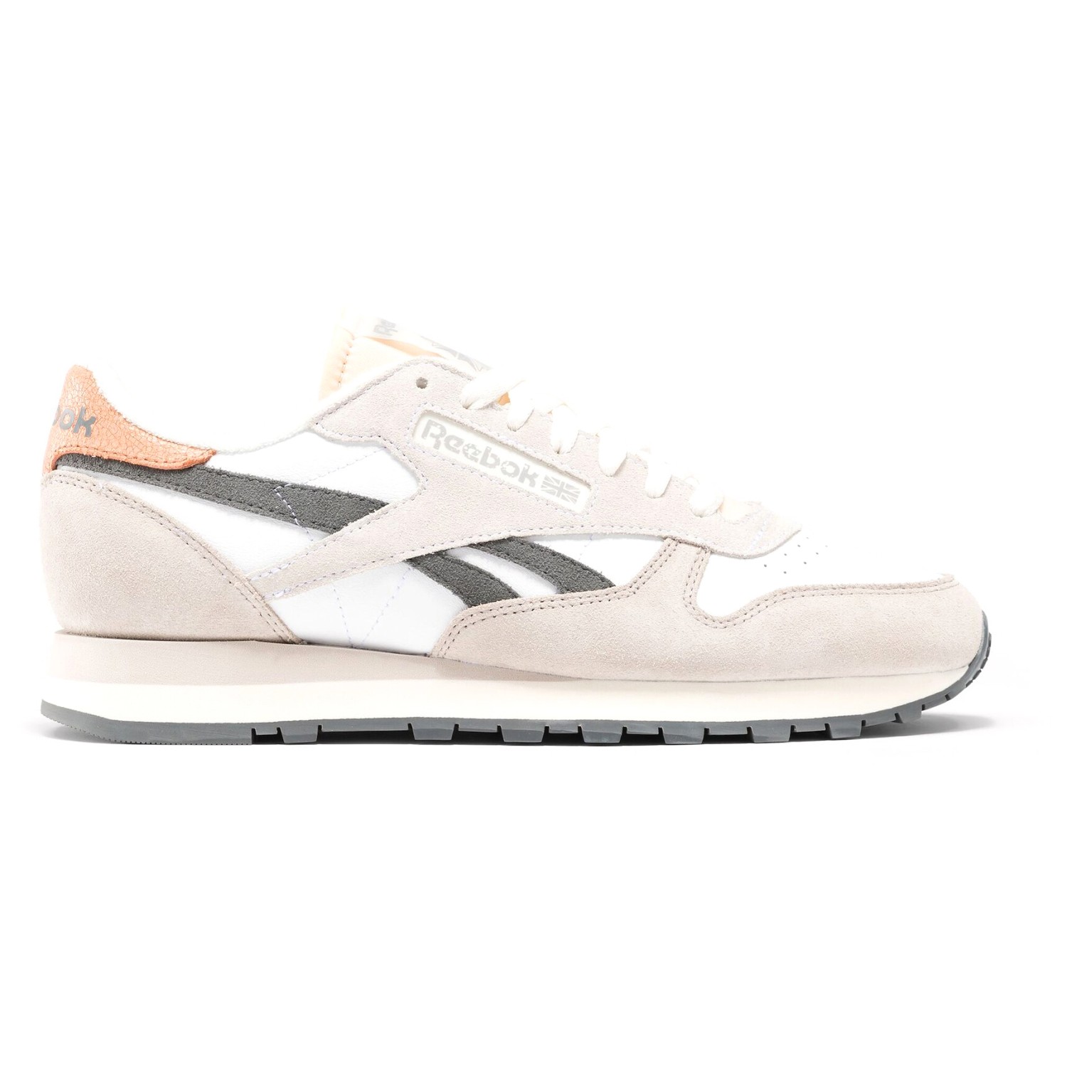 

Кроссовки Reebok Classic Leather, цвет White/Moonstone/Grey 5