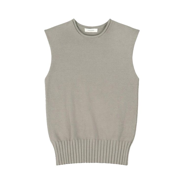 

Утепленный жилет Entire Studios Burns Knit Vest 'Middle Grey', серый