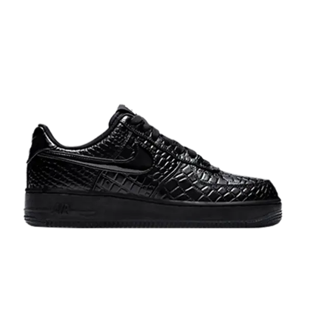 

Кроссовки Nike Wmns Air Force 1 '07 Prm 'Black Metallic Silver', черный