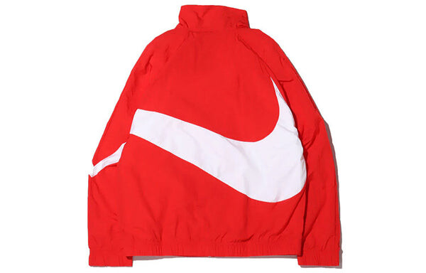 Куртка Nike Big Swoosh Sportswear Woven Jacket Men's Red, красный — фото 2