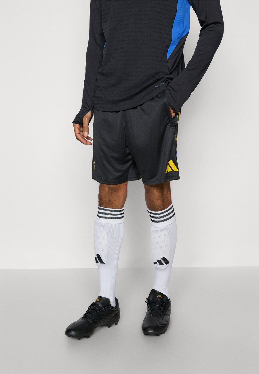

Спортивные шорты Adidas Performance MANCHESTER UNITED 25/26 EUROPEAN TRAINING SHORTS, Black/Blue/Tribe Yellow/Black