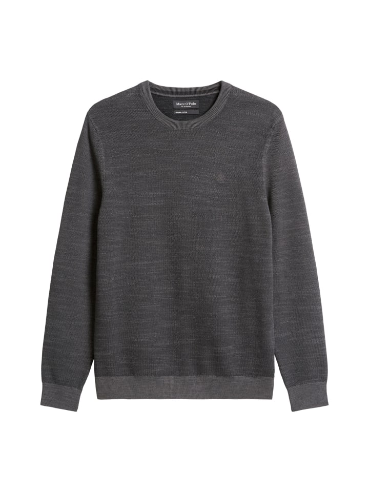 

Marc O'Polo Обычный свитер темно-серого меланжевого цвета