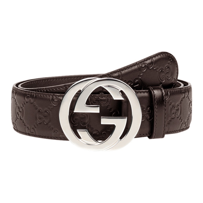 

GUCCI Кожаный ремень мужской коричневый, Brown