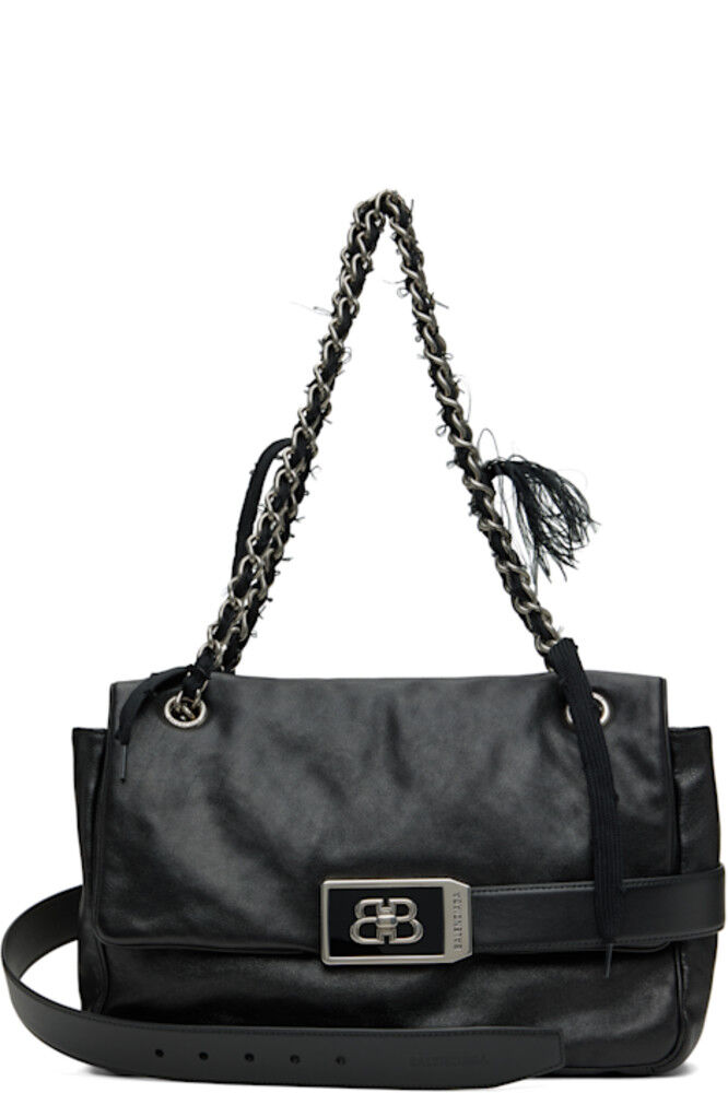 

Черная сумка Modu Flap Medium с цепочкой Balenciaga