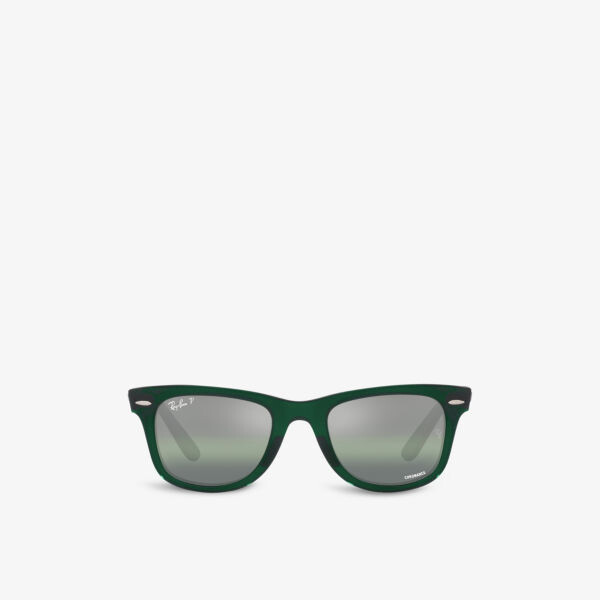 

RB2140 Солнцезащитные очки Wayfarer из ацетата Ray-Ban, зеленый